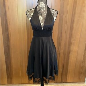 Black forever 21 halter dress